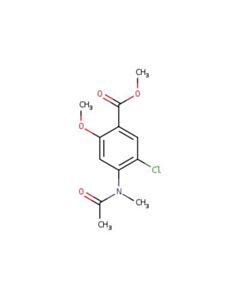 Astatech METHYL 5-CHLORO-2-METHOXY-4-(N-METHYLACETAMIDO)BENZOATE; 5G; Purity 97%; MDL-MFCD31802700